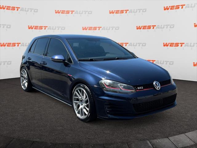 used 2017 Volkswagen Golf GTI car, priced at $14,208