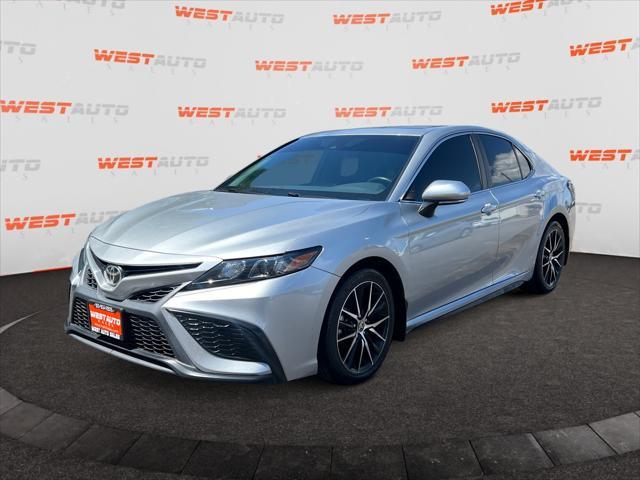 used 2021 Toyota Camry car, priced at $23,986