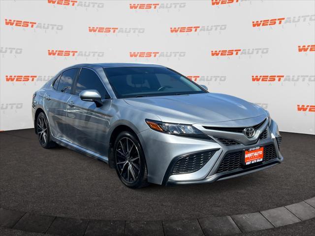 used 2021 Toyota Camry car, priced at $23,986