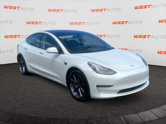 used 2022 Tesla Model 3 car, priced at $21,295