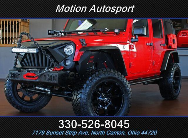 used 2017 Jeep Wrangler Unlimited car, priced at $23,966