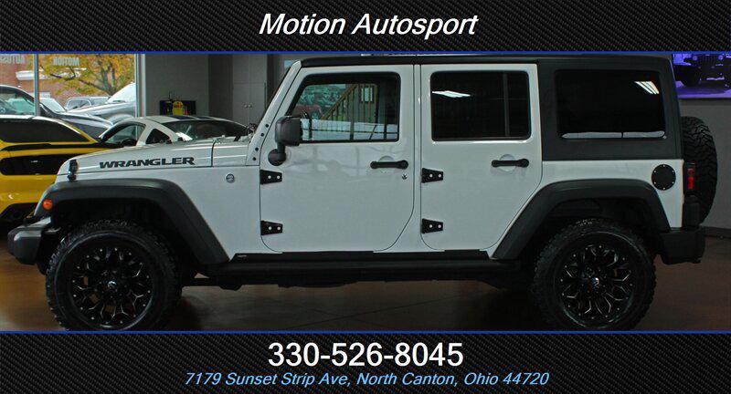 used 2016 Jeep Wrangler Unlimited car, priced at $18,988