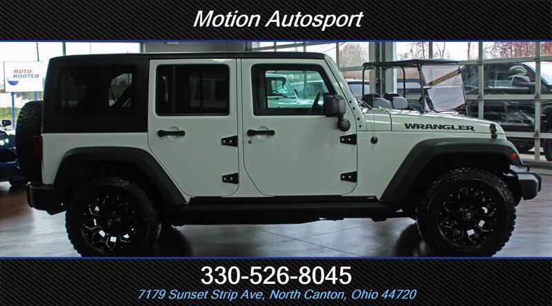 used 2016 Jeep Wrangler Unlimited car, priced at $18,988