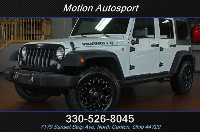 used 2016 Jeep Wrangler Unlimited car, priced at $16,968