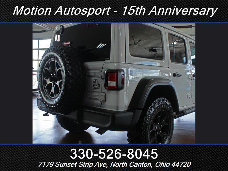 used 2021 Jeep Wrangler Unlimited car, priced at $29,989