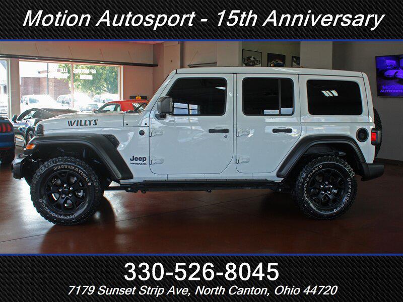 used 2021 Jeep Wrangler Unlimited car, priced at $29,989