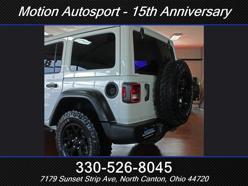 used 2021 Jeep Wrangler Unlimited car, priced at $29,989