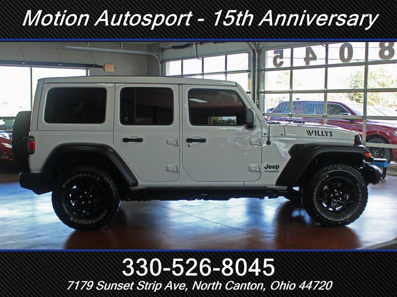 used 2021 Jeep Wrangler Unlimited car, priced at $29,989