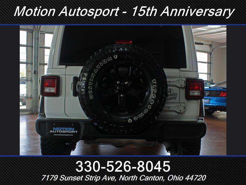 used 2021 Jeep Wrangler Unlimited car, priced at $29,989