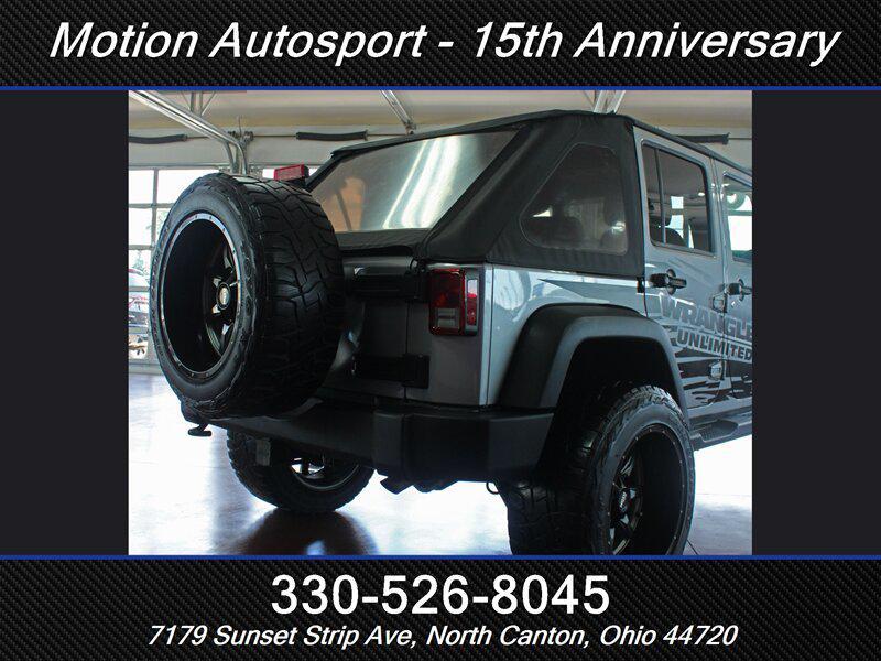 used 2017 Jeep Wrangler Unlimited car, priced at $21,995