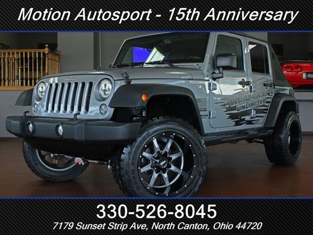 used 2017 Jeep Wrangler Unlimited car, priced at $23,995