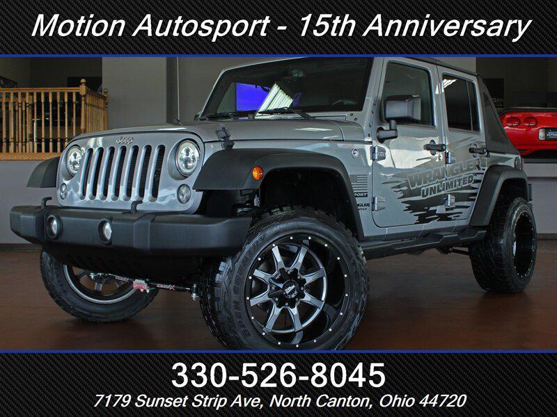 used 2017 Jeep Wrangler Unlimited car, priced at $22,995