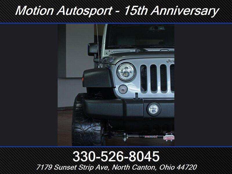 used 2017 Jeep Wrangler Unlimited car, priced at $21,995