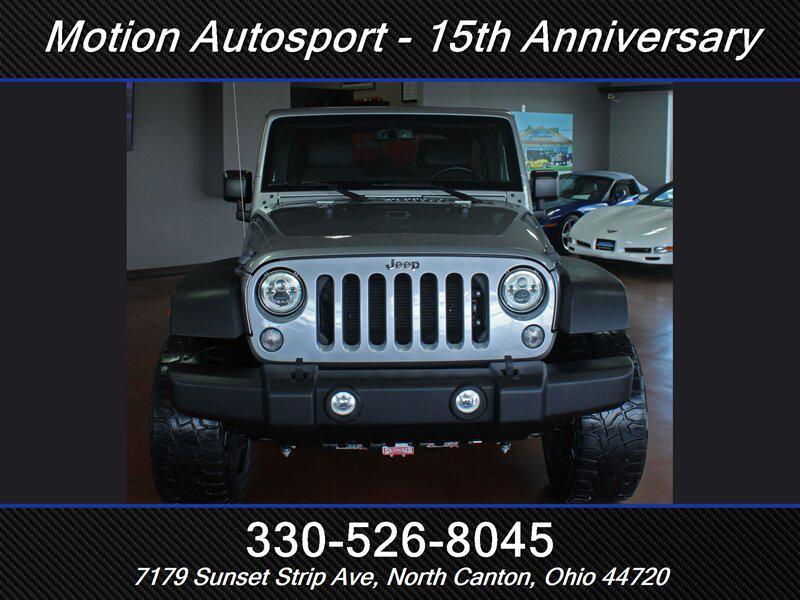 used 2017 Jeep Wrangler Unlimited car, priced at $21,995