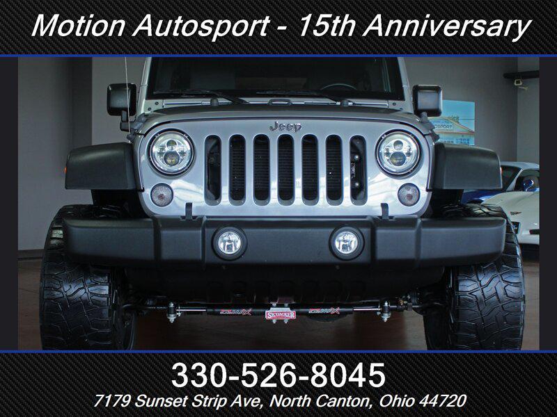 used 2017 Jeep Wrangler Unlimited car, priced at $21,995
