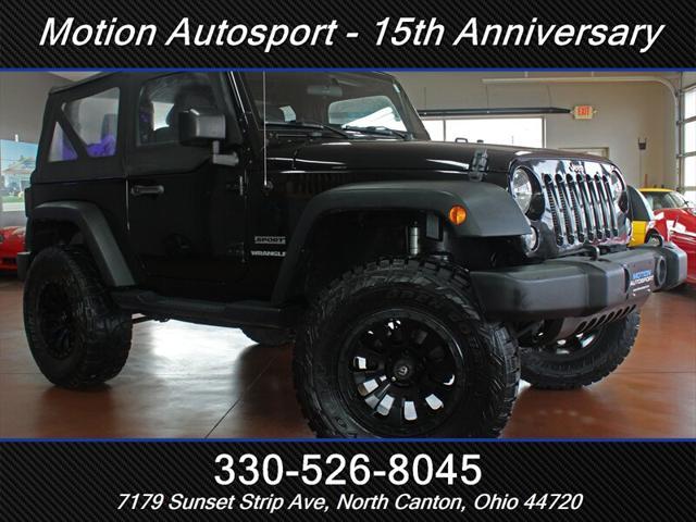 used 2016 Jeep Wrangler car, priced at $12,988