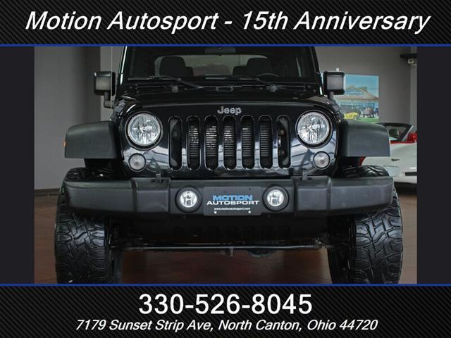 used 2016 Jeep Wrangler car, priced at $12,988