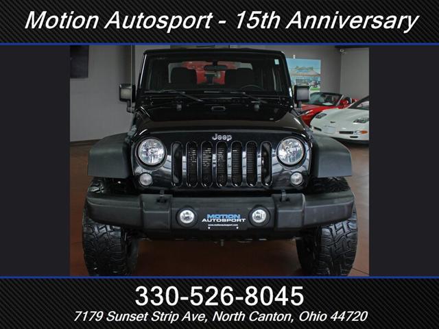 used 2016 Jeep Wrangler car, priced at $12,988