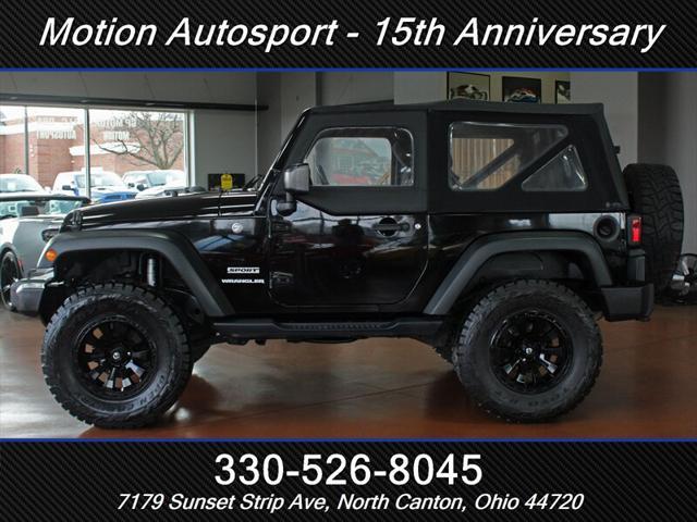 used 2016 Jeep Wrangler car, priced at $12,988