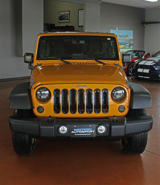 used 2014 Jeep Wrangler Unlimited car, priced at $17,886