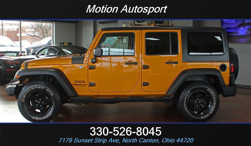 used 2014 Jeep Wrangler Unlimited car, priced at $17,886