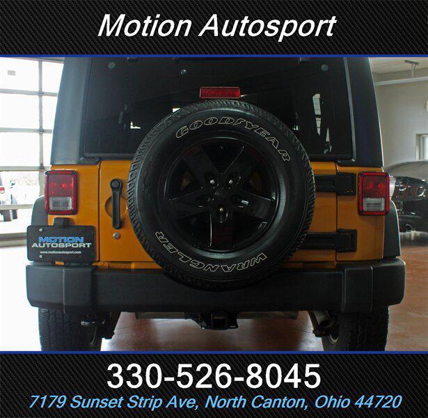 used 2014 Jeep Wrangler Unlimited car, priced at $17,886