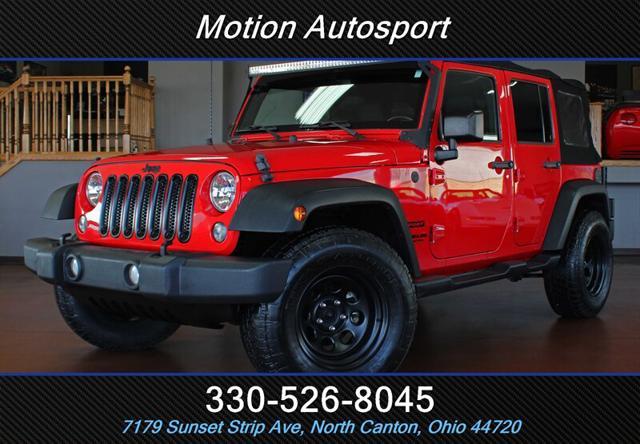 used 2015 Jeep Wrangler Unlimited car, priced at $21,963