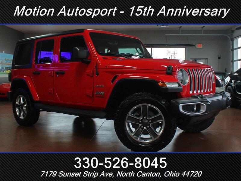 used 2018 Jeep Wrangler Unlimited car, priced at $26,944