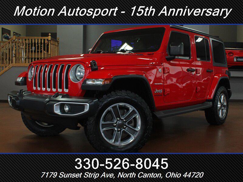 used 2018 Jeep Wrangler Unlimited car, priced at $26,944