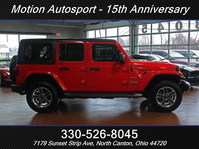 used 2018 Jeep Wrangler Unlimited car, priced at $26,944
