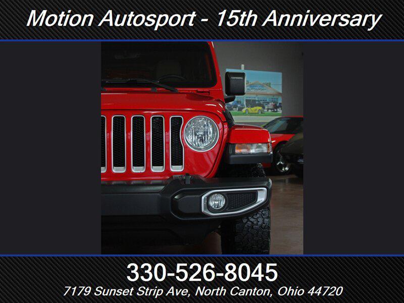 used 2018 Jeep Wrangler Unlimited car, priced at $26,944