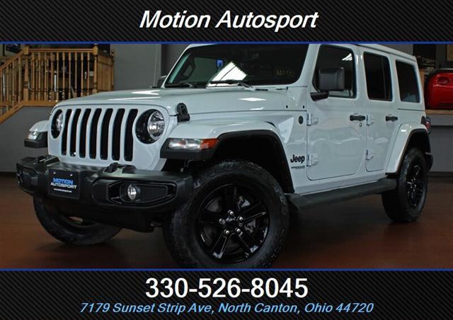 used 2021 Jeep Wrangler Unlimited car, priced at $37,977