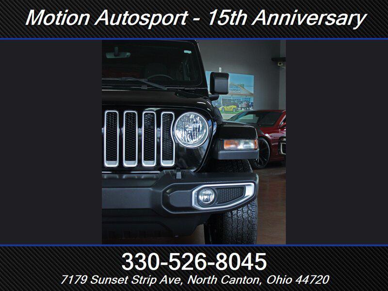 used 2018 Jeep Wrangler Unlimited car, priced at $24,977