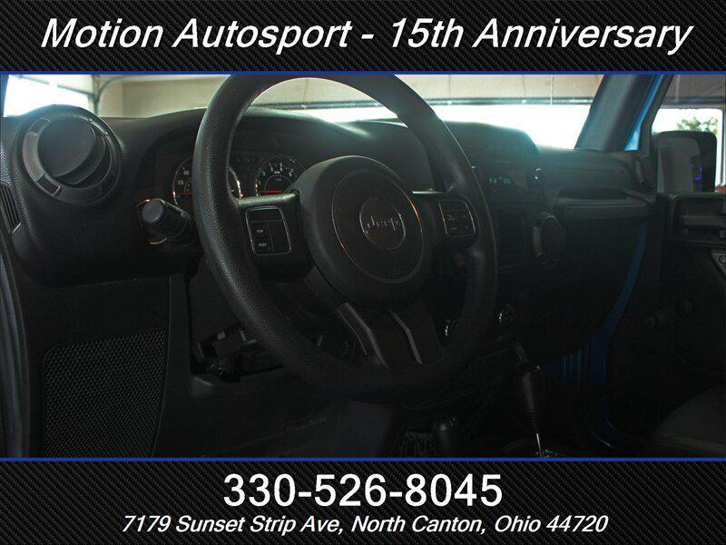 used 2015 Jeep Wrangler car, priced at $15,989