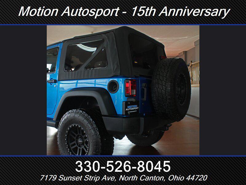 used 2015 Jeep Wrangler car, priced at $15,989