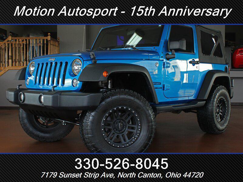 used 2015 Jeep Wrangler car, priced at $15,989