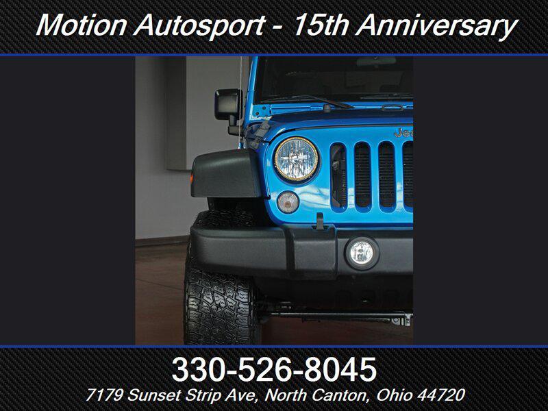 used 2015 Jeep Wrangler car, priced at $15,989