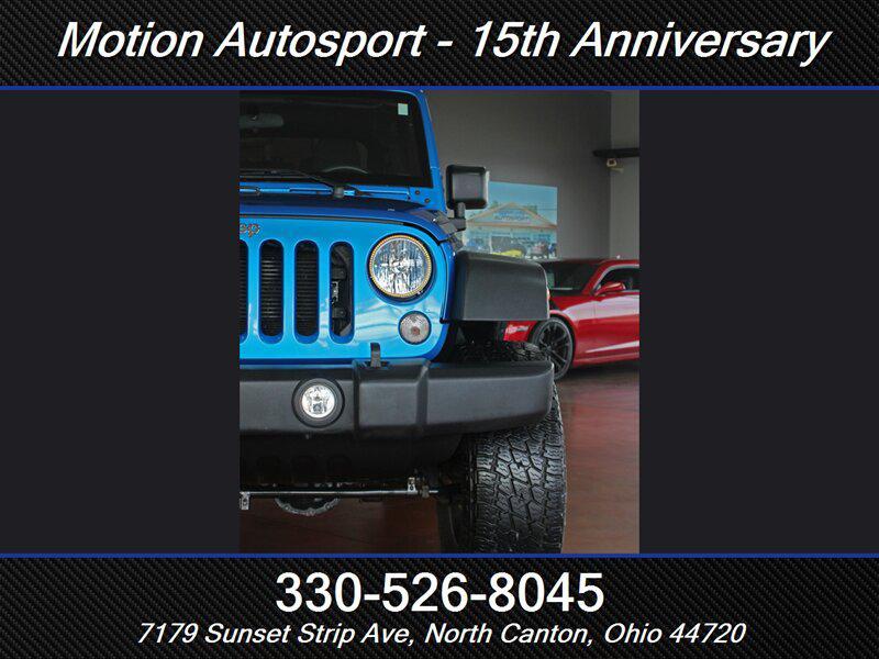 used 2015 Jeep Wrangler car, priced at $15,989