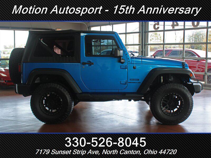 used 2015 Jeep Wrangler car, priced at $15,989