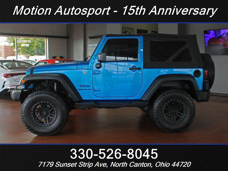 used 2015 Jeep Wrangler car, priced at $15,989