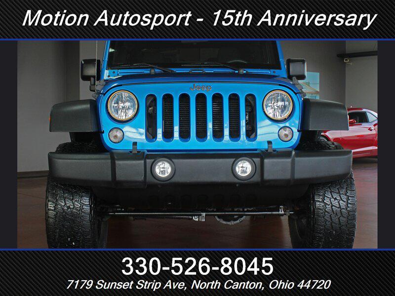 used 2015 Jeep Wrangler car, priced at $15,989