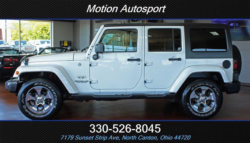 used 2016 Jeep Wrangler Unlimited car, priced at $23,944