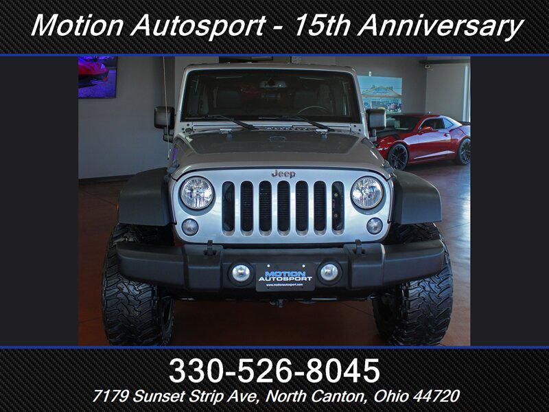 used 2018 Jeep Wrangler JK Unlimited car, priced at $24,978