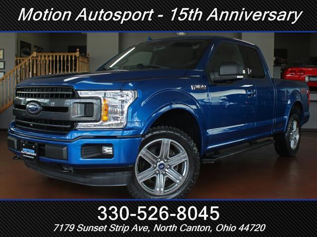 used 2018 Ford F-150 car, priced at $27,989