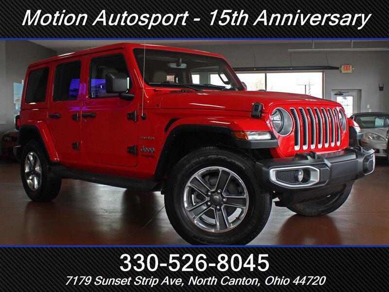 used 2021 Jeep Wrangler Unlimited car, priced at $28,948