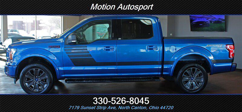 used 2018 Ford F-150 car, priced at $27,989