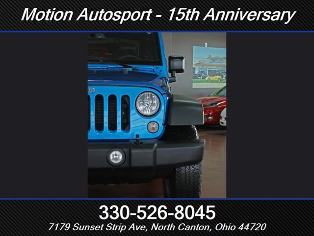 used 2015 Jeep Wrangler car, priced at $21,966