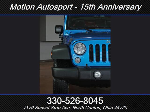 used 2015 Jeep Wrangler car, priced at $21,966