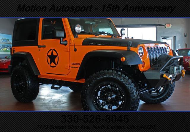 used 2013 Jeep Wrangler car, priced at $18,947