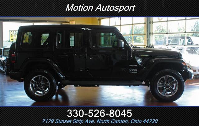 used 2021 Jeep Wrangler Unlimited car, priced at $36,978